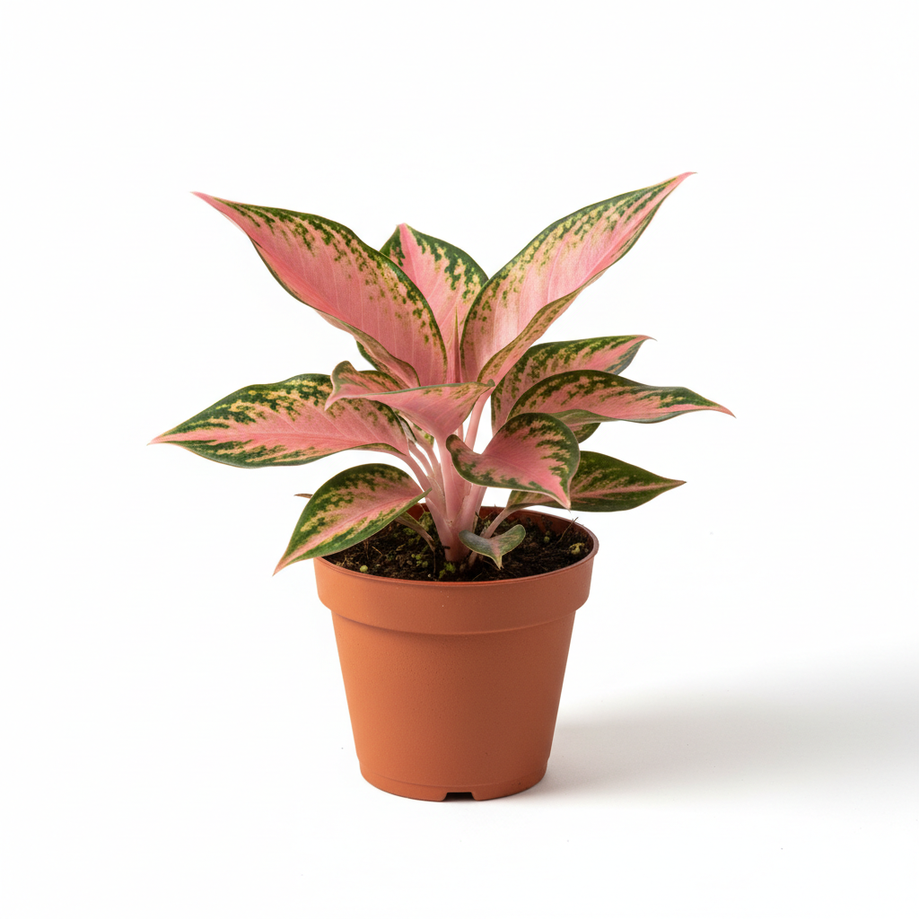 Chinese Evergreen 'Lady Valentine' 2-inch pot